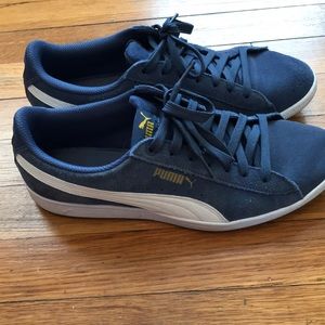 Puma blue sneakers